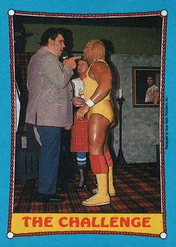 1987 Topps WWF The Challenge
