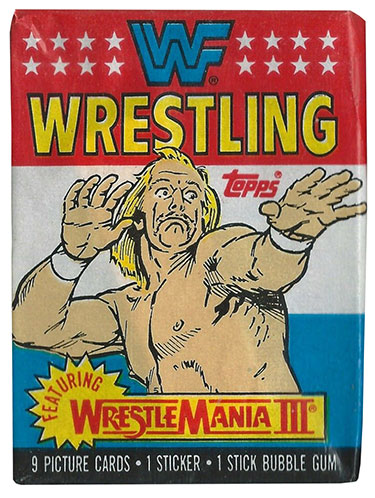1987 Topps WWF Wrestlemania "Her Eyes on Randy" 