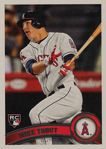 2023 Topps Series One Major League Material MIKE TROUT Games Used Bat –  Forever Young Sports Cards