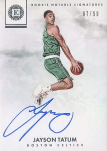 Jayson Tatum Rookie Card Countdown and Guide to What's Most Valuable