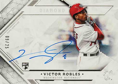 2018 Topps Finest Victor Robles Auto Autograph Rookie RC