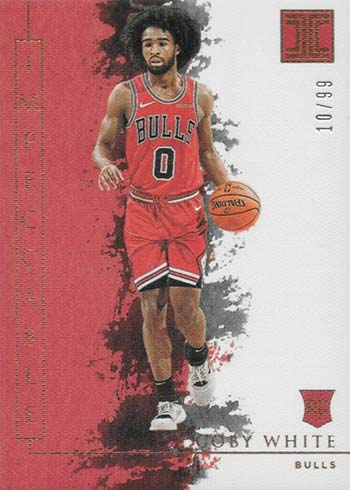 2019-20 Panini Impeccable Basketball Coby White
