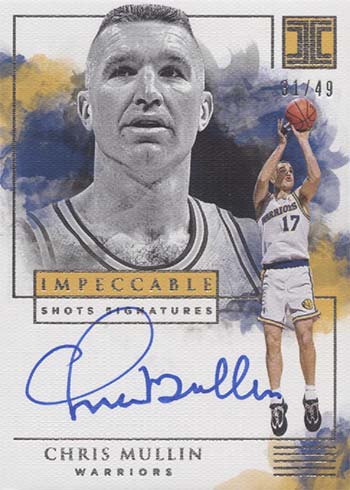 2019-20 Panini Impeccable Basketball Checklist, Team Set Lists