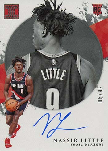 2019-20 Panini Impeccable Basketball Rookie Autographs Nassir Little