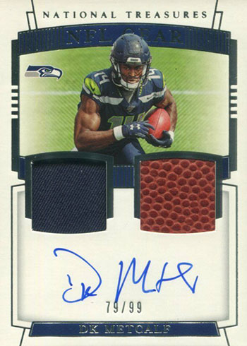 Merton Hanks Autographed 2019 Panini Immaculate Card 06/99