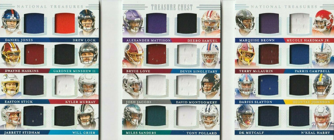 Darius Slayton 2019 National Treasures Rookie Patch Auto - Green Jersey  Number #200 Price Guide - Sports Card Investor