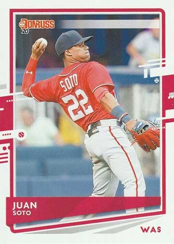 Juan Soto 2021 Panini Donruss Elite Series Silver /349 - All-Star Sports