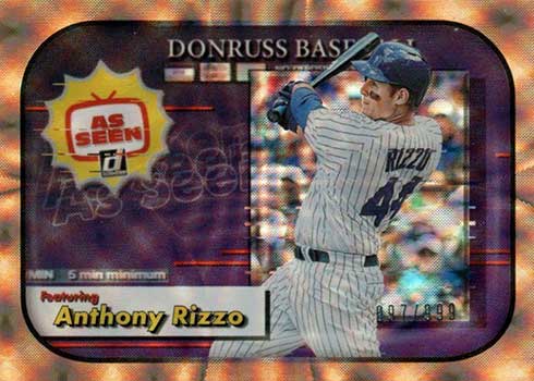 2020 Topps Opening Day Relics #ODRAR Anthony Rizzo Game Used Jersey