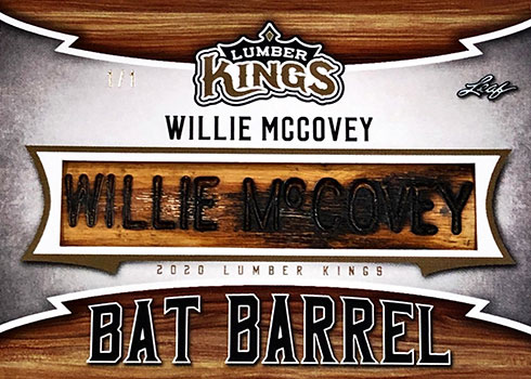 2020 Leaf Lumber Kings Baseball Bat Barrel Willie McCovey