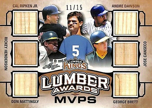 2020 Leaf Lumber Kings Baseball Lumber Awards