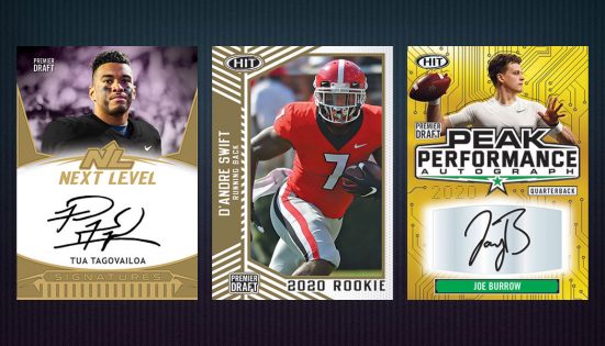 2020 Sage Hit Premier Draft Cam Akers Rookie