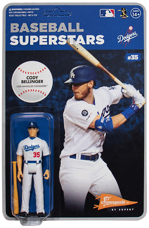Jackie Robinson (Los Angeles Dodgers) MLB ReAction Figure by Super7