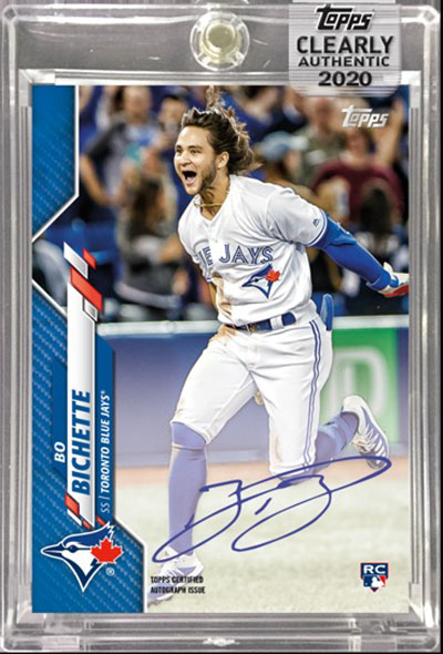 2020 Topps Clearly Authentic Baseball Autographs Blue