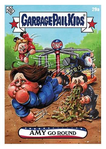 TOPPS 2020 GARBAGE PAIL KIDS DISGRACE TO THE WHITE HOUSE SET 7 LAST MAN STANDING 