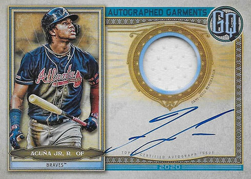 Adbert Alzolay 2020 Topps Gypsy Queen On Card Auto Rookie Rc