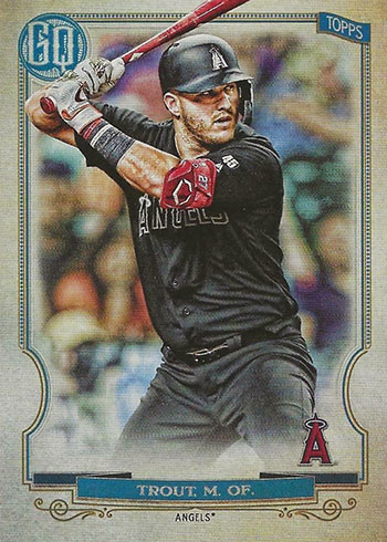 2020 Topps Gypsy Queen Players Weekend Mike Trout Angels GQ