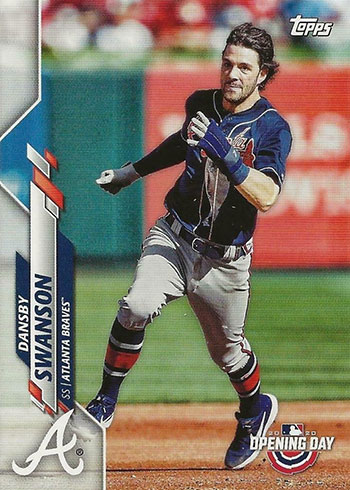 2020 Topps Draft Day Medallions Red DDMDS Dansby Swanson Patch 6/10