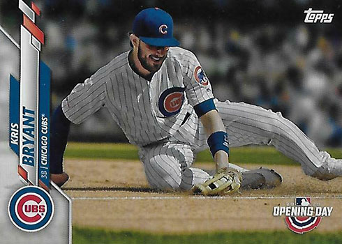 Kris Bryant 2021 Topps Big League Super7 Figure 59 Cardback Variation #2 SP  Cubs