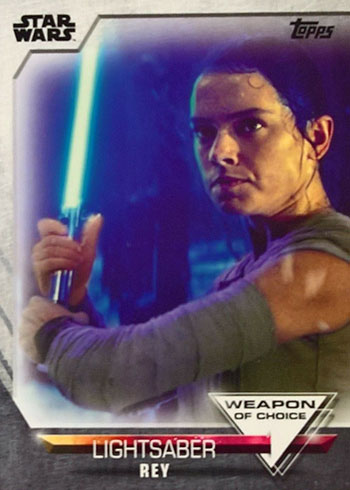 2020 Topps Women of Star Wars Weapon of Choice