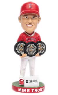 Shohei Ohtani Mike Trout 2023 Angels ( ( City Connect ) ) Bobble Bobblehead  SGA