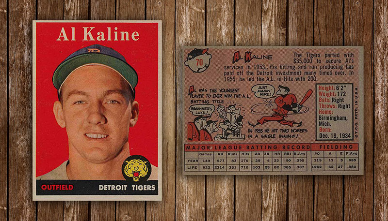 Al Kaline Collection tells story of one of baseball's most humble stars -  Sports Collectors Digest