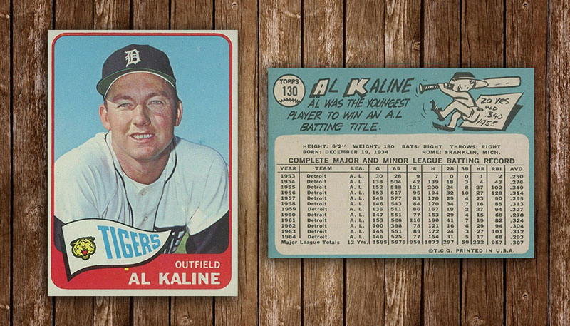 Al Kaline Rookie Cards and Autographed Memorabilia Guide