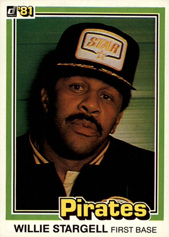 1981 Donruss Baseball Willie Stargell