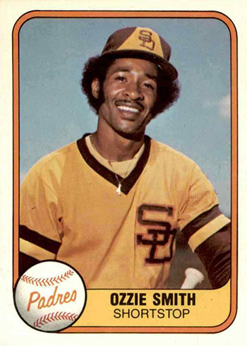 Cards That Never Were: 1982 Fleer Ozzie Smith