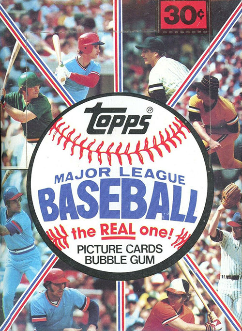 1981 Topps Baseball Box
