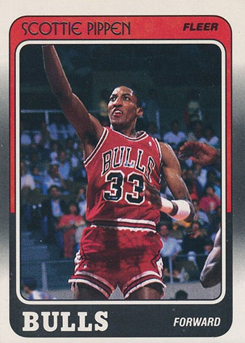 1988-89 Fleer Scottie Pippen Rookie Card