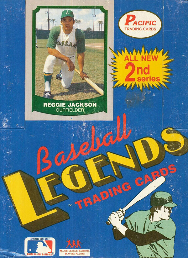 1989 Panini Baseball Legends Series 2 Box