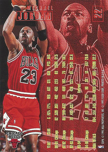 Michael Jordan Fleer Cards Through the Years - Gallery and Checklist