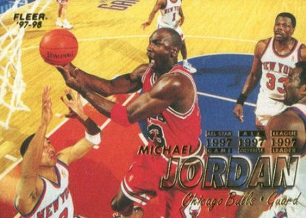 michael jordan fleer 97 card
