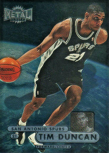Tim Duncan Card Rankings and the Most Valuable