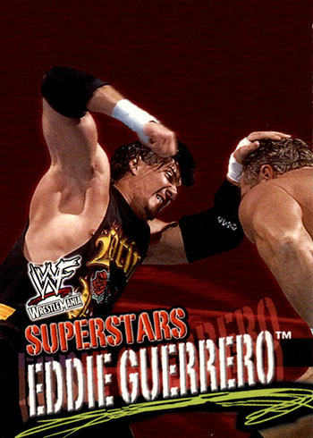 2001 Fleer WWF WrestleMania Eddie Guerrero