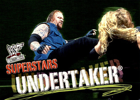 2001 Fleer WWF WrestleMania Undertaker