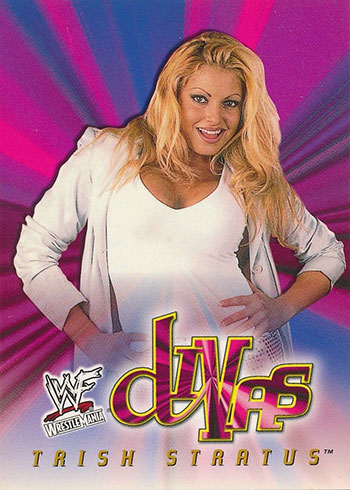 2001 Fleer WWF WrestleMania Trish Stratus