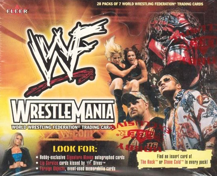 2001 Fleer WWF WrestleMania Hobby Box