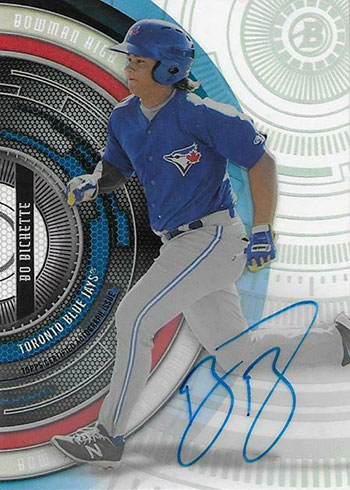 Bo Bichette Rookie Refractor Foil 2019 Bowman Platinum #TOP-82