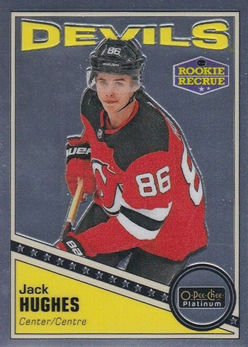  2022-23 O-Pee-Chee Hockey Retro #510 Jack Hughes New