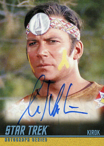 2019 Rittenhouse Star Trek Archives and Inscriptions William Shatner Autograph