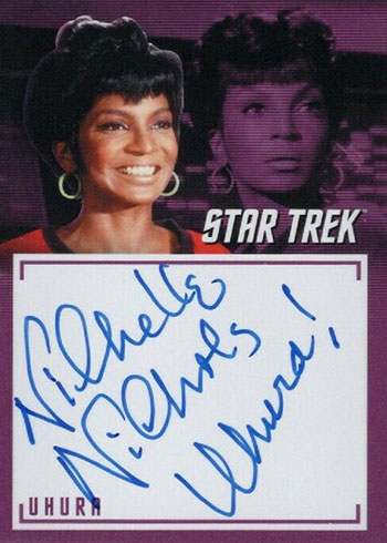 2019 Rittenhouse Star Trek Archives and Inscriptions Nichelle Nichols Inscription Autograph