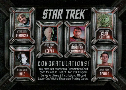 Star Trek TOS Archives & Inscriptions Base Card #67 Variant 4 