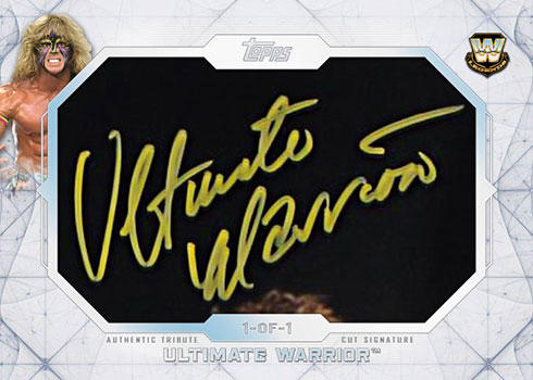 2020 Topps WWE Undisputed Cut Signature