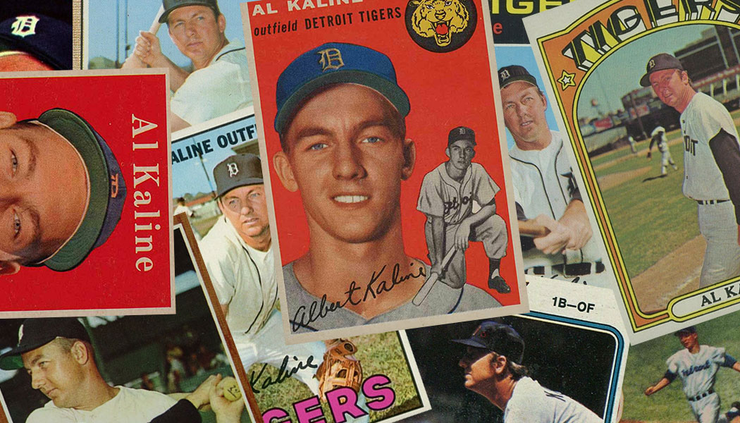 Lot Detail - Al Kaline Autographed Vintage Detroit Tigers 1960's
