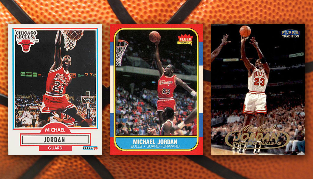Michael Jordan Fleer Cards Header