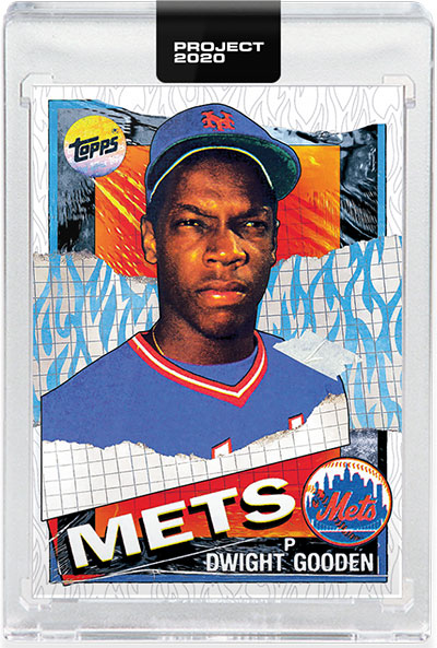 Topps Project 2020~1985 Dwight Gooden #290 By Gregory Siff PR:2534