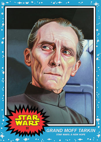 Topps-Star-Wars-Living-Set-91-Grand-Moff-Tarkin - Beckett News