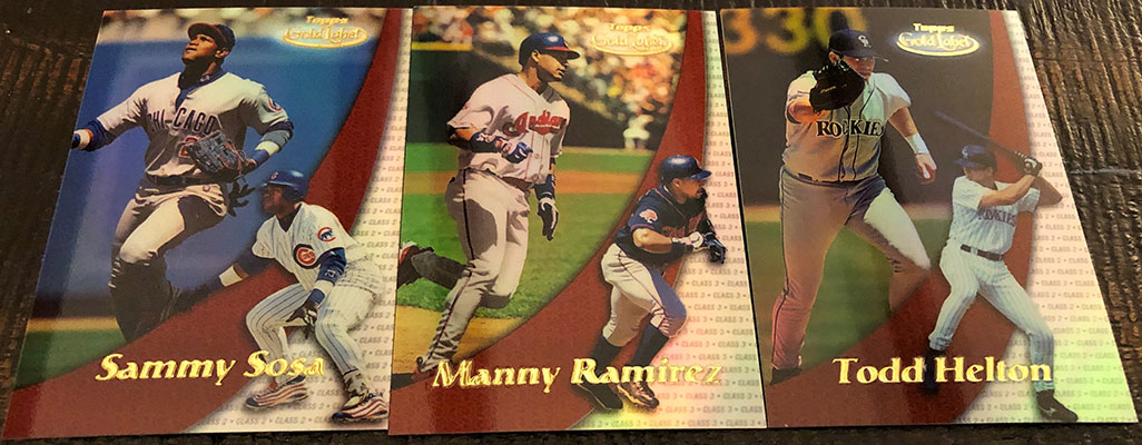 Manny Ramirez 2001 Topps Gold Label Class 1 #71 (BCCG 9)