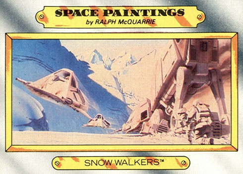 1980 Topps Empire Strikes Back Space Paintings